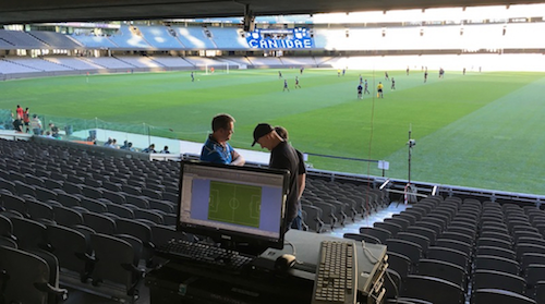 FIFA testing Electronic Performance Tracking Systems (EPTS) in Melbourne